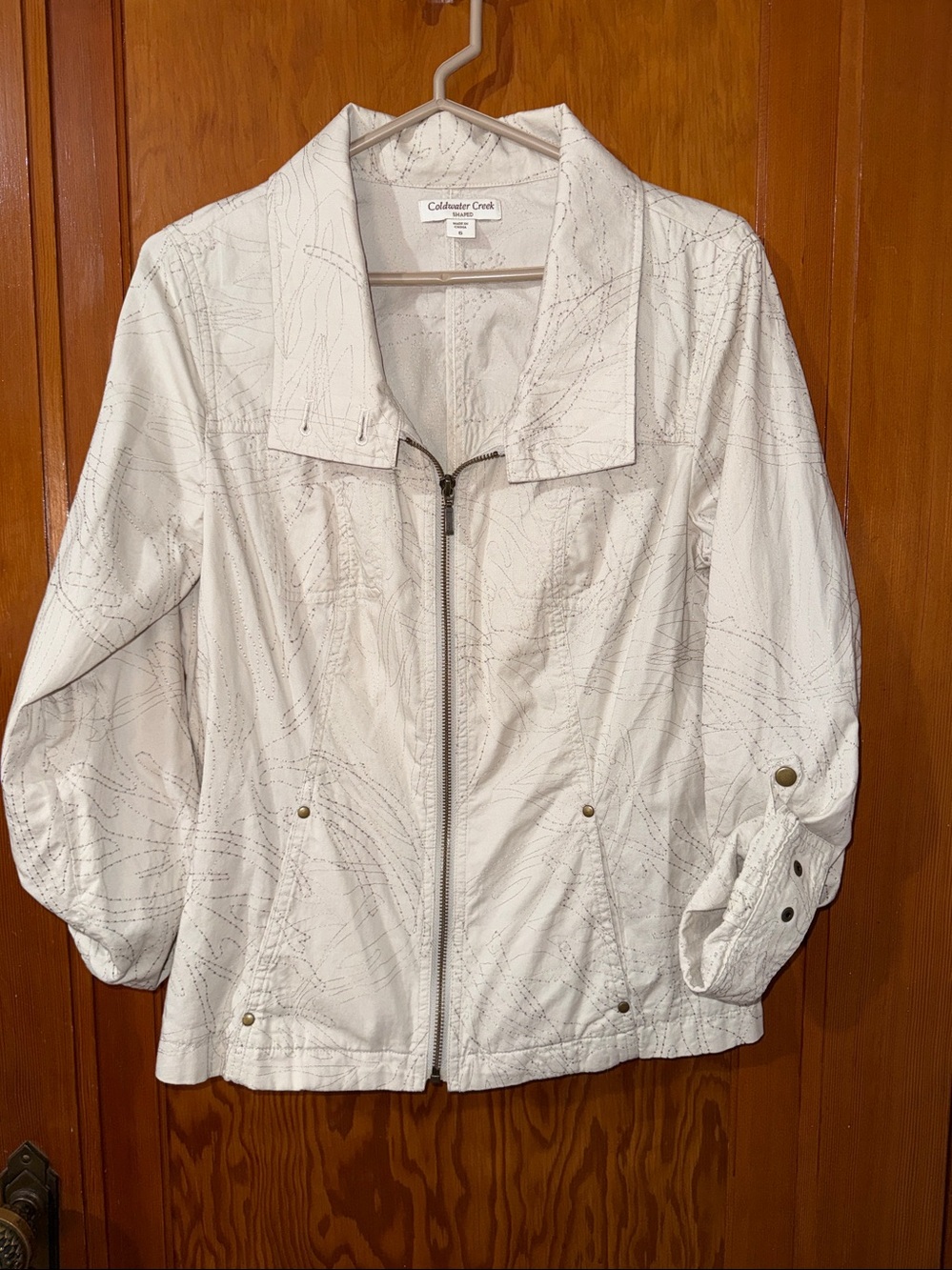 Coldwater Creek Light khaki Utility Jacket - Picture 4 of 5